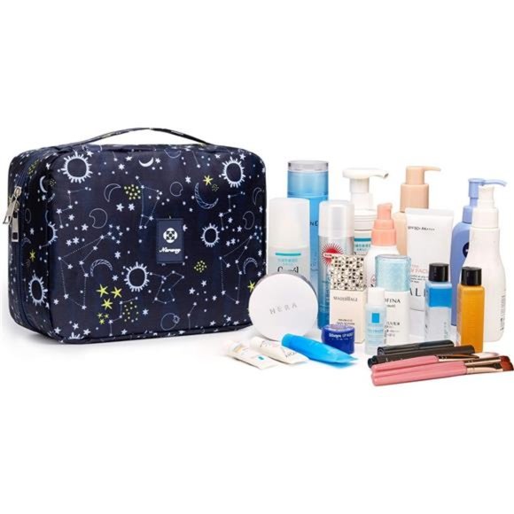 Hanging Travel Toiletry Bag Cosmetic Make up Organizer for Women Waterproof - Picture 6 of 7
